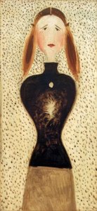 正面からの図 作： Oskar Schlemmer