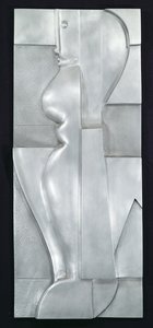 救済H.抽象図、1919年（アルミニウム） 作： Oskar Schlemmer