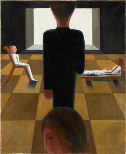 トイレ、1925年。 作： Oskar Schlemmer