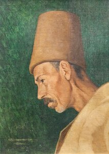 コケノール リザ エフェンディ 作： Osman Hamdi Bey