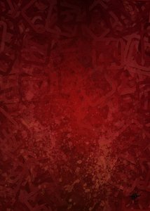 深紅の抽象的なスプラッター 作： 