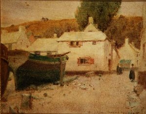 漁村 作： Oswald Garside