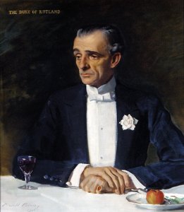 9代ラトランド公ジョン・マナーズ 作： Oswald Hornby Joseph Birley