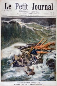 釣り船マルグリットの喪失、1897年 作： Oswaldo Tofani