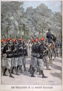 ライフルメン、フランス、1899年 作： Oswaldo Tofani