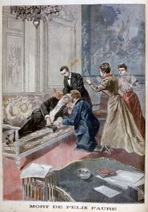 フェリックス・フォーレの死、1899年。