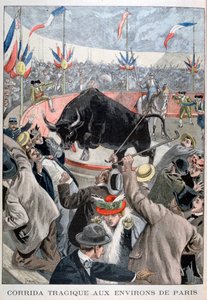 1899年のパリ周辺での悲劇的な闘牛事故