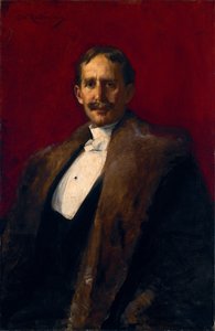 アルバート・クリフォード・バーニー, ca. 1900年。 作： Ottilie Wilhelmine Roederstein