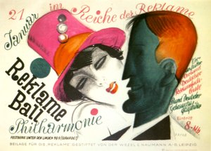 広告ボールのポスター 作： Otto Arpke