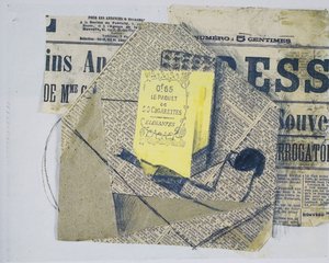 頭、1913-1914 作： Otto Gutfreund