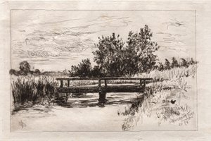 橋、シュライスハイム、1879年。
