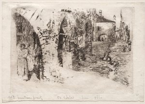 キオッジャ、1880年。 作： Otto H. Bacher