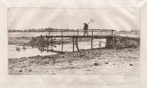 歩道橋、ワース、1879年。 作： Otto H. Bacher