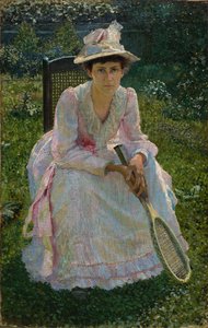 メアリーホランドバッチャー、1891年。 作： Otto H. Bacher