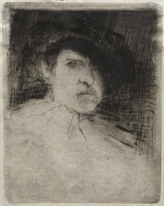 コスチュームの自画像、1880。
