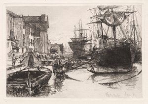 ヴェネツィア、1880年。 作： Otto H. Bacher