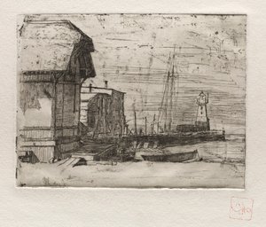 西埠頭 1878年 作： Otto H. Bacher
