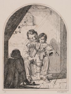 その少年はバイオリンを弾くことを学ぶ 作： Otto Haslund