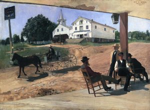 エラズホテル、リッチフィールドセンター、1885