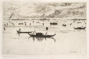 ヴェネチアンラグーン 作： Otto Henry Bacher