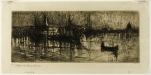 雨の夜 作： Otto Henry Bacher