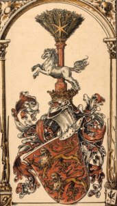 ドイツ侯爵家の先祖代々の紋章：ゲルフ家の紋章 作： Otto Hupp