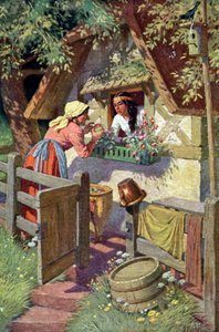 白雪姫と魔女 作： Otto Kubel