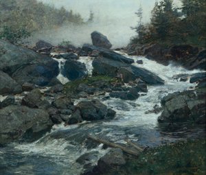 雨上がり、ベルリン 作： Otto Ludvig Sinding