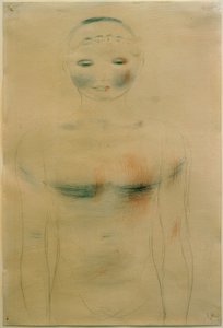 正面半分のフィギュア。ローザ山脈から 作： Otto Meyer Amden