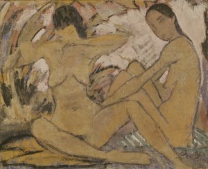 座っている二人の女性、1914年（詳細については274026を参照）