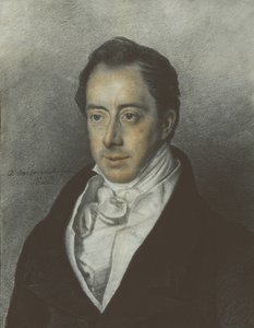 ニコライ・イワノビッチ・ツルゲーネフの肖像 1789-1871, 1823 作： Otto Oesterreich