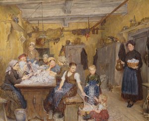 クイルズアンドダウン、1884 作： Otto Piltz