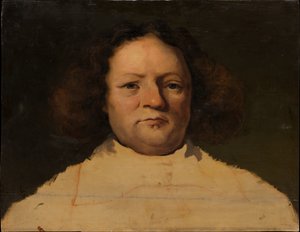 ジョン・ヘブドン卿（1612–1670）の肖像画 作： オットー・ショルダー