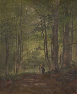Waldinneres mit Staffage 作： Otto Seitz