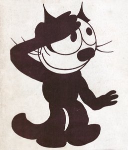 猫のフェリックス。 猫のフェリックス。 （イラスト、1930年頃） 作： Otto and Sullivan Pat Messmer