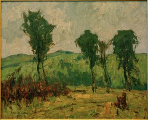 山の風景 作： Otto Ubbelohde