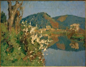 春（川の風景） 作： Otto Ubbelohde