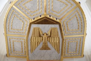 聖霊アム・シュタインホフ教会 (church Leopld), ウィーン, オーストリア (photo) 作： Otto Wagner