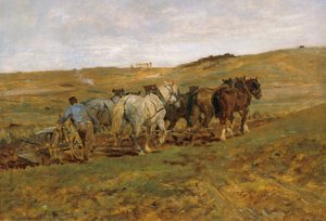 農夫を耕す 作： Otto von Thoren