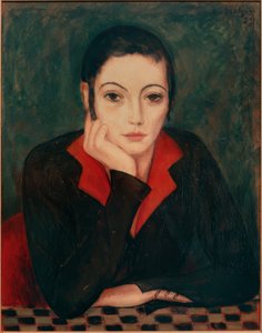 若い女性の肖像 作： Otto von Waetjen