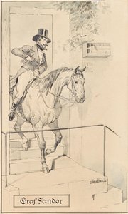 サンドル伯爵 作： Ottokar Walter