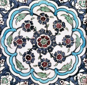 タイル（フリットウェア） 作： Ottoman School