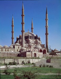 セリミエのモスクの眺め（1575年 作： Ottoman School