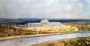 産業展覧会のデザイン、ウィーン、1873年、c1830-1873 作： Owen Jones