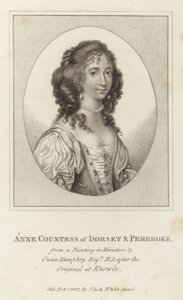 ドーセットとペンブロークのアン伯爵夫人 作： Ozias Humphry