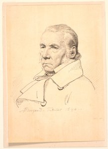 Smedemester og brandmajor Borchard von Werden, H.E. Freunds svigerfar. 作： P.C. Skovgaard