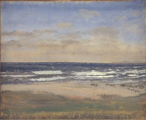 Rågelejeのビーチ 作： P.C. Skovgaard