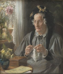 会議評議員 S.A. の肖像 カッセ b. エンゲルブレス 作： Peder Severin Krøyer