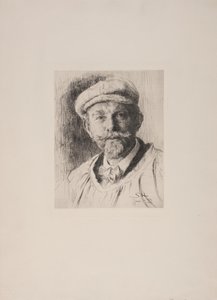 自画像 作： Peder Severin Krøyer
