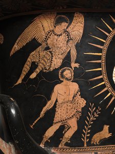 ルカニアのカリックス-クラテール、紀元前400年頃（陶器） 作： Painter Policoro